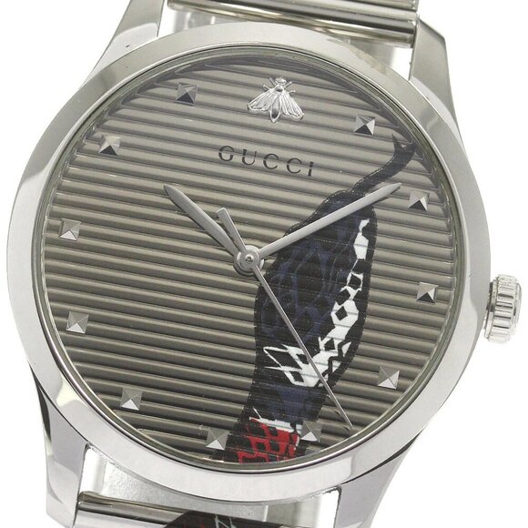 GUCCI G Timeless King Snake Quartz Men's Watch_870405 - Picture 1 of 6